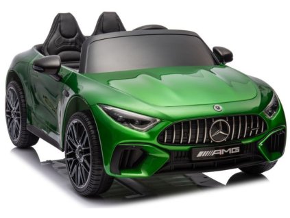 Elektrické autíčko Mercedes AMG SL63 Zeleně Lakovaná
