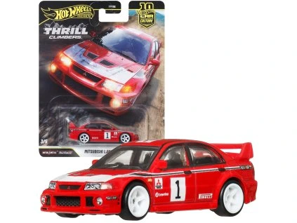 Hot Wheels Premium Thrill Climbers Mitsubishi Lancer Evolution VI 7 cm