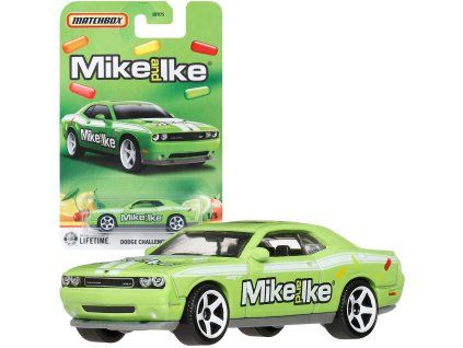 Auto od Matchboxu Dodge Challenger SRT8 Zelené auto