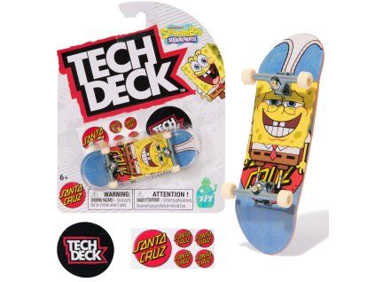 Tech Deck Random Fingerboard Skateboard + Samolepky