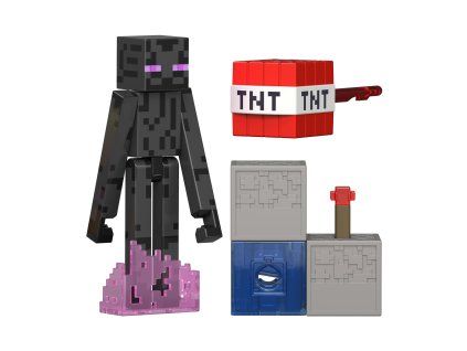 Minecraft Redstone Set Figurka Endermana Cannon Část 6+