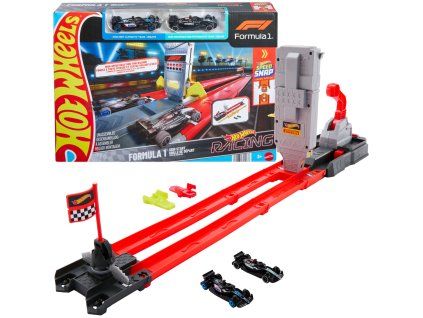Autodrom Hot Wheels Formule 1 + 2 vozidla