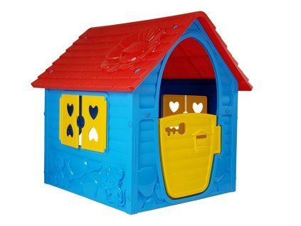 Dětský domeček na hraní 456 Modrý