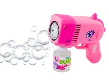 Dinosaur Pink Light Bubble Gun