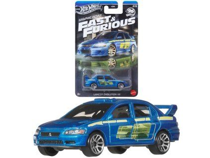 Hot Wheels Silver Series Fast & Furious Mitsubishi Lancer Evolution JBY47