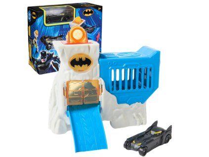 DC Batman mini sada Jeskyně + autíčko Batmobile Spin Master 6074600