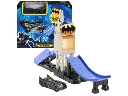 DC Batman mini sada Věž + autíčko Batmobile Spin Master 6074601