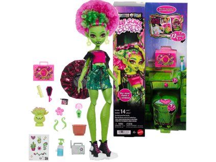 Monster High Venus McFlyTrap panenka + doplňky Self-Care