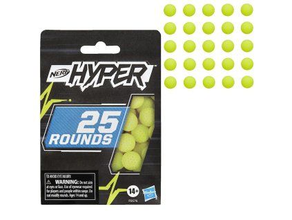 Nerf Hyper 25 kuliček F0576