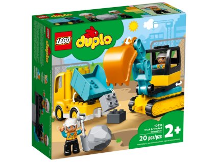 LEGO® DUPLO® 10931 Náklaďák a pásový bagr