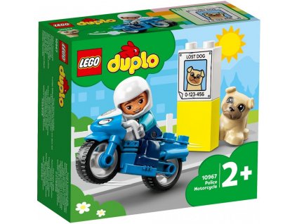 LEGO® DUPLO® 10967 Policejní motorka