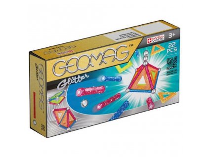 Geomag 530 Kids Panels Glitter 22 dílků