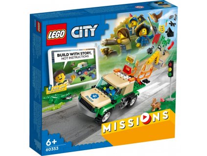 LEGO® City 60353 Záchranné mise v divočině