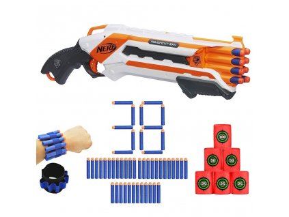 Nerf Rough Cut A1691 + 30 šípů + terče + páska na ruku