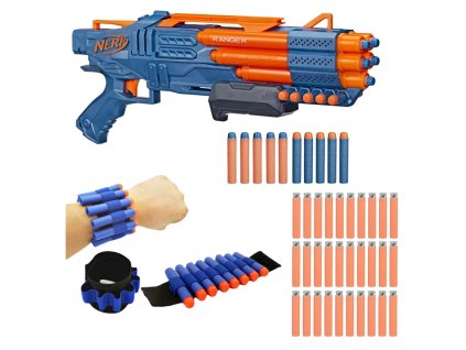 Nerf Elite 2.0 Ranger PD-5 F4186 + 30 šípů accustrike + náramek na ruku