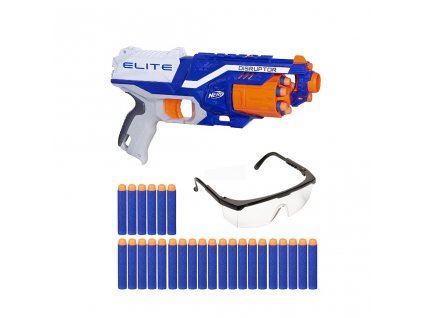 Nerf N-Strike Elite Disruptor + 20 šipek + ochranné brýle