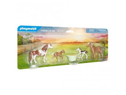 Playmobil 71000 Dva islandští koně s hříbětem