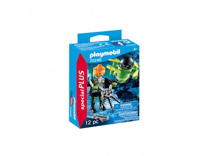 Playmobil 70248 Agent s dronem