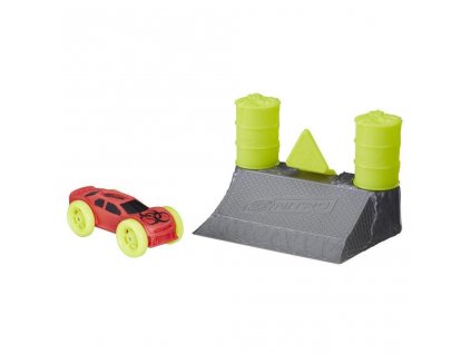 Nerf Nitro Car s překážkou Barrelslam E1271