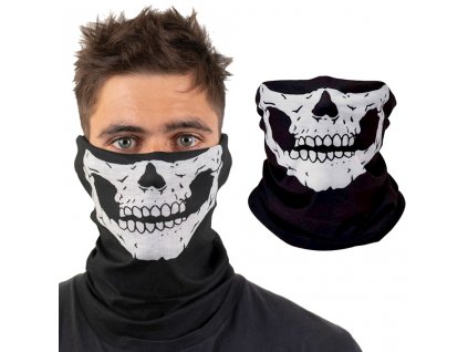 Multifunkční šátek pro Nerf s motivem lebky