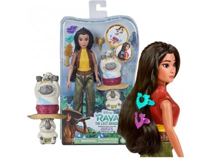 Hasbro Poslední drak panenka Raya sada na úpravu vlasů E9469