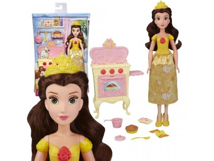 Hasbro Disney Princesses panenka Bella s kuchyní E3154