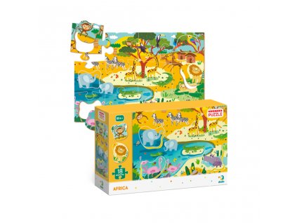 Dodo Puzzle Afrika 18ks 300159