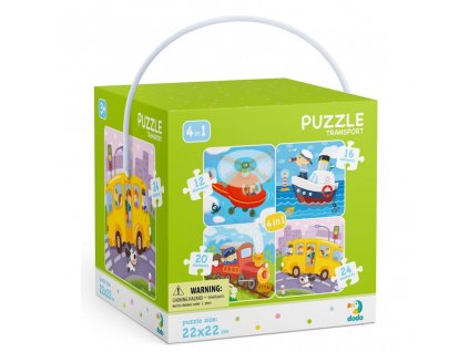 Dodo - Puzzle 4v1 Transport 300132