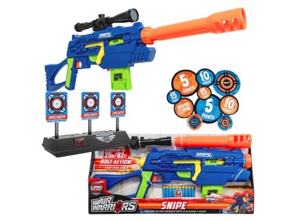 Buzz Bee Ultra-Tek - Master Tek Sniper 48803 + elektronický terč 3 cíle + 12 šípů accustrike C0162