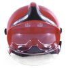 Klein Helmet Hasičská přilba MSA s odklápěcím okénkem červená