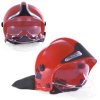 Klein Helmet Hasičská přilba MSA s odklápěcím okénkem červená