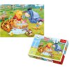 Trefl 18198 Medvídek Pú a přátelé Prasátko na koupání Puzzle 30 dílků