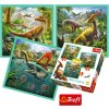 Trefl Puzzle 3v1 Neobyčejný svět dinosaurů 34837 106 prvků