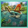 Trefl Puzzle 3v1 Neobyčejný svět dinosaurů 34837 106 prvků