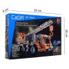 Cada C52013W Jeřábový vůz Sada stavebních bloků s výsuvným mechanismem 272 el C52013W