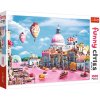 Puzzle Sladkosti v Benátkách Zábavná města 1000 prvků Trefl