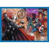 Trefl Puzzle 4w1 Marvel Odvážní mstitelé
