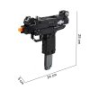 Cada C81008W bloky pistole střílí samopal Micro UZI + munice