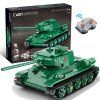 Cada C61072W Stavebnice T-34 Medium Tank RC 722 kusů