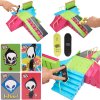 Tech Deck fingerboard Ramp set Neon Mega Park skateboard a obří skatepark