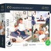 Puzzle 1000 Peace of Mind Unlimited Fit Technologie, jóga, káva a kočky s názvem