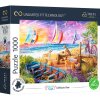 Puzzle 1000 Pohled na plachetnice Unlimited Fit Technology