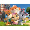 Puzzle 30 dílků Přátelství v kočičí zemi 44 koček