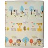 Humbi oboustranná výuková pěnová podložka Streets Animals 180 x 150 x 2 cm pastelová tloušťka