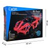 Stavební bloky aut na dálkové ovládání Red Storm 380 el. C51009W
