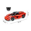 Stavební bloky aut na dálkové ovládání Red Storm 380 el. C51009W