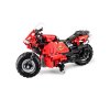 Závodní dráha Motocykl 484 el C51024W cihly na dálkové ovládání