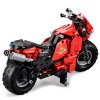 Závodní dráha Motocykl 484 el C51024W cihly na dálkové ovládání