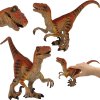 Figurka dinosaura Velociraptora s pohyblivou tlamou a tlapami