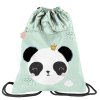 Paso Backpack Premium školní taška na boty boty pantofle Panda Bear akvamarín